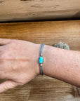 Cuff Bracelet - Sonoran Turquoise & Sterling Silver