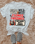 J’adore Cowboys Collage TEE or CREWNECK