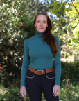Jill - Long Sleeve Activewear Turtleneck