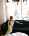 MASON by MASON'S DAUGHTER | Margot Dress, Champagne Green Silk Wool