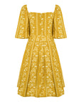 MASON'S DAUGHTER Emma Dress, Saffron Growing Vine