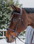 Replacement Noseband of ExionPro Fully Padded Snaffle Bridle with U Shaped Detachable Flash