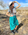 Emerald Maxi Skirt