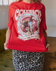Western Cowboy Short Sleeve Graphic Tee