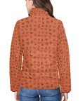 Rust Cattle Brands Women's Puffy Bomber Jacket