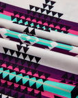 Western Aztec T-Shirt Maxi Dress