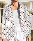 Vegas Blackjack Men's Western Blazer