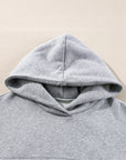 Solid Reverse Seams Hoodie and Joggers Set