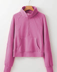 Fleece Lined Zip-Up Sweatshirt