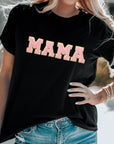 Sierra MAMA Chenille Graphic Tee