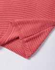 Melina Loose Knit Short Dolman Sleeve Sweater