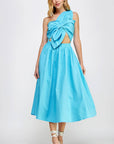 Knotted Bow Dress in color options