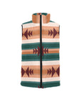 Cocoa Aztec Men's Puffy Vest