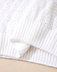 Emma Ribbed Edge Loose Sweater