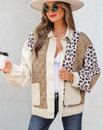 Novaza Quilted Patchwork Front Jacket