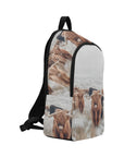 Highland Cow Herd Backpack
