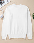 Thankful Embroidered Sweater