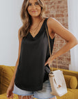 Miley V Neck Loose Tank Top
