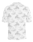 Shadow Bronc Men's Western Polo Shirt