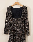 Emersyn Sequin Long Sleeve Bodycon Dress