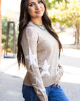 Alani Star Pattern Sweater