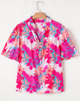 Karsyn V Neck Puff Sleeve Blouse