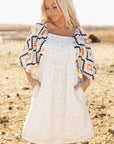 Penny Western Aztec Loose Mini Dress