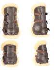ExionPro Leather Horse Tendon Show Jump Boots - 401