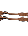 U-180062 Hilason Russet Leather Spur Strap 5/8In Skirt Leather Western Cowboy