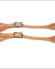Hilason Russet Latigo Leather Kid Spur Straps Western Tack