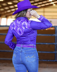LEXIE YOKE PERFORMANCE RODEO SHIRT