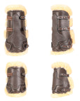 ExionPro Leather Horse Tendon Show Jump Boots - 404