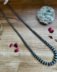 Sterling silver pearls - 26 inch