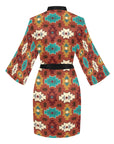 Old Aztec Women's Lounge Kimono Robe