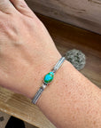 Cuff Bracelet - Sonoran Turquoise & Sterling Silver option II