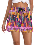 Women's Pink Cactus Beach Board Shorts
