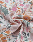 Lilian Floral Mandarin Collar Top