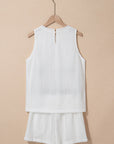 Sierra Knit Tank Top and Drawstring Shorts Set