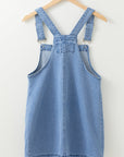 Ryleigh Pocketed Adjustable Straps Denim Overall Dress