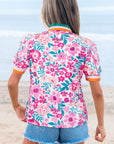 Gianna Floral Short Sleeve Blouse