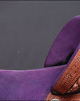 Hilason Western American Leather Trail Barrel Racing Horse Saddle