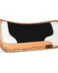 30 X 30 Western Wool Felt Horse Saddle Pad Alligator Print Leather