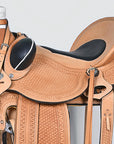 Western Horse Saddle American Leather Wade Ranch Roping Tan Hilason