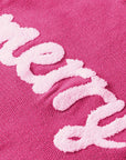 Merry Embroidered Turtleneck Sweater