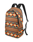 Orange Aztec Backpack
