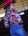 GAMBLER SATIN PERFORMANCE RODEO SHIRT