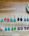 Mini Slab Earrings - Pick your style