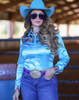 KIOWA SATIN YOKE PERFORMANCE RODEO SHIRT