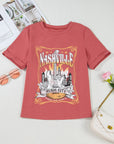 Nashville Music City Retro Fashion Tee