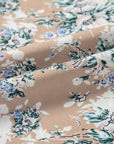 Floral Smocked Puff Sleeve Maxi Dress